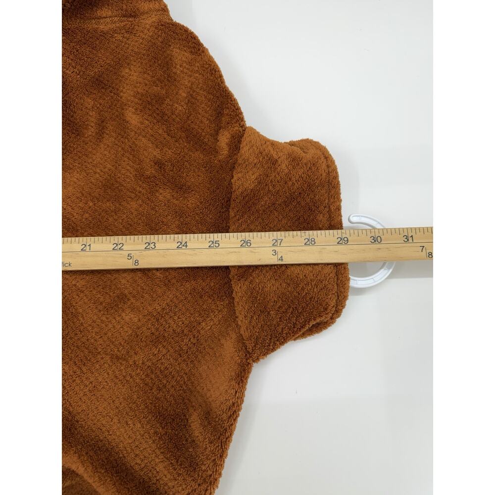 Patagonia Womens Pullover Size XL Re-Tool Snap-T Bunt Orange Polartec Fleece - Picture 13 of 14